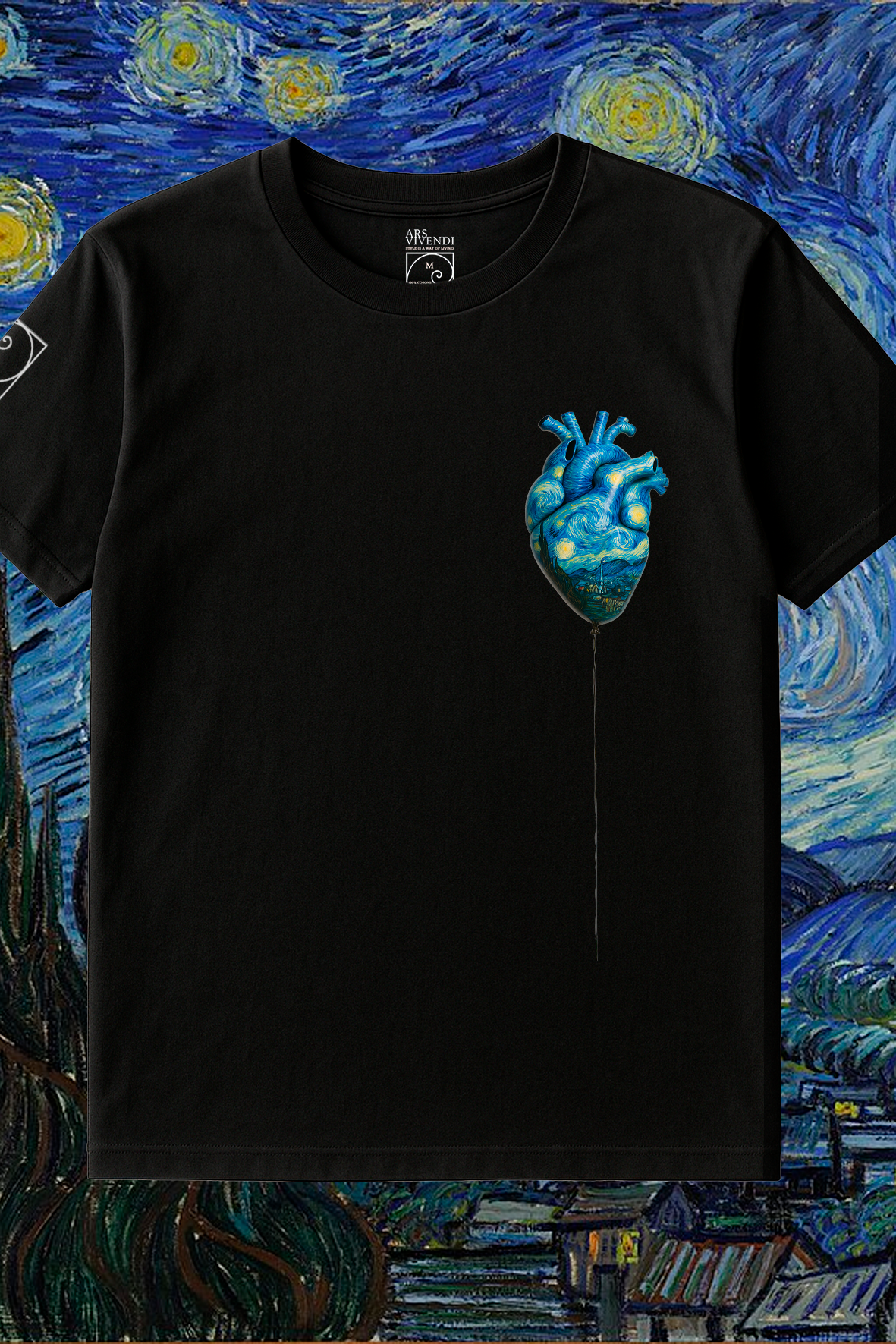 Starry Heart – Inspired by Van Gogh