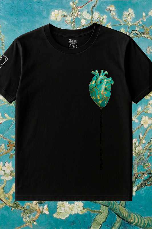 Heart in Almond Blossom - Inspired by Van Gogh