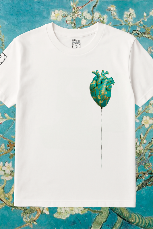 Heart in Almond Blossom - Inspired by Van Gogh
