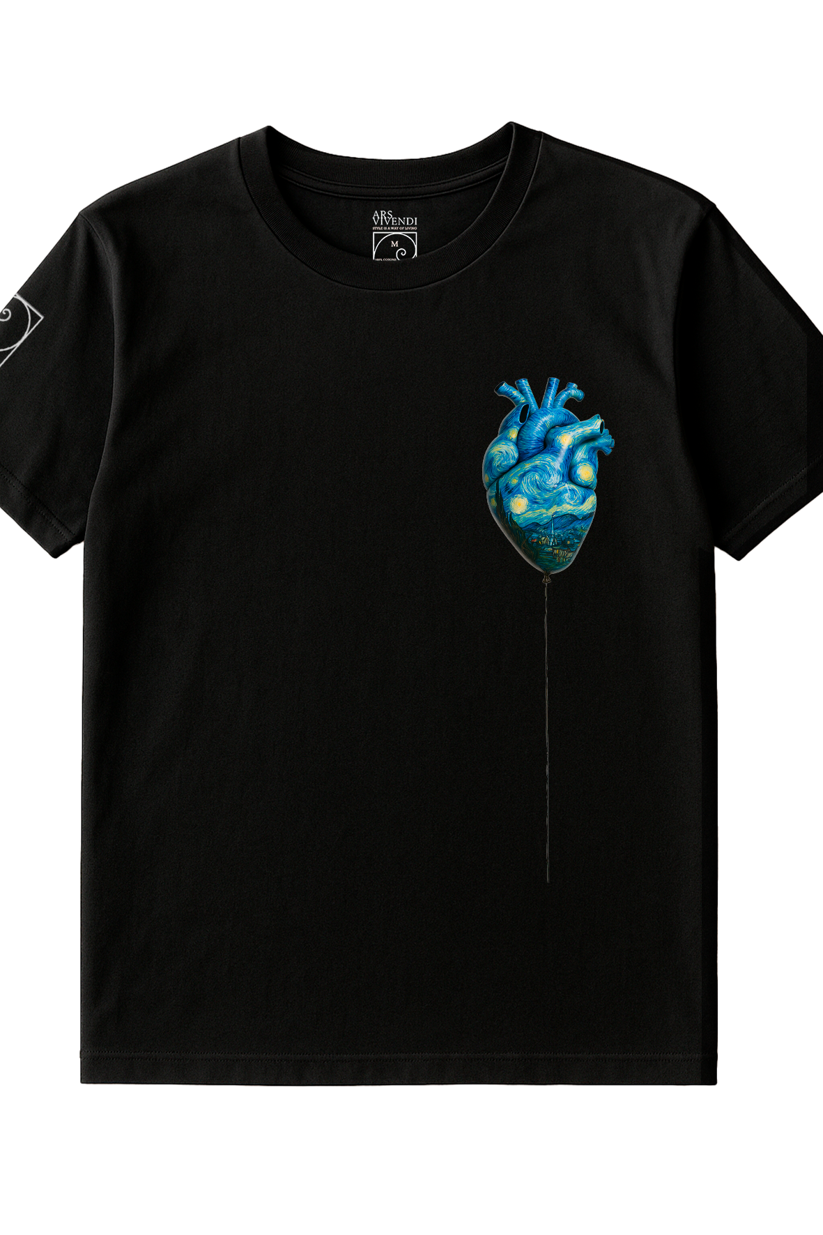 Starry Heart – Inspired by Van Gogh